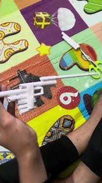 🔫 Paper Revolver Origami Tutorial | Easy DIY Paper Gun Craft Step by Step 📄✂️ #craftideas