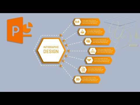 design 7 steps infographic presentation slide in PowerPoint, tutorial no 131