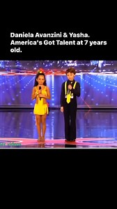 Daniela Avanzini & Yasha. America's Got Talent at 7 years old. #fb #talent #agt #simoncowell #audition #fyp #trending #viral #talentshow | Sewlovelybyjoy back up page
