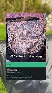 €20 authentic Mulberry bag!? Here’s how I cleaned up the lining and exterior #mulberry #vinted
