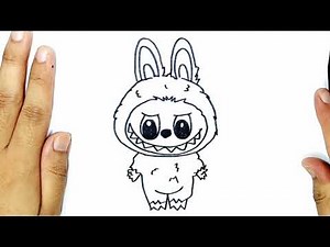 Cara Menggambar Labubu
