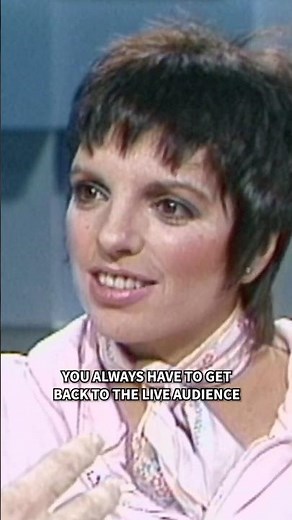 Why Liza Minnelli loves a live audience