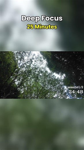 Lock In For 1 Hour — Pomodoro Timer with Mountain View #shorts #calmpiano #relaxing #deepfocus