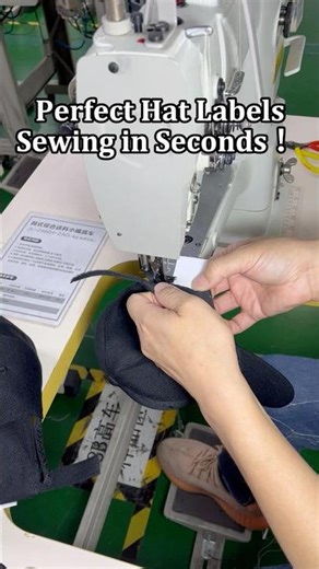 Best Industrial Sewing Machine for Hat Labels & Cap Branding | REER 246 Cylinder Arm Machine