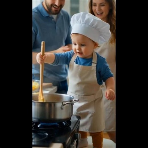 “Baby’s First Cooking Lesson 👶🍓 Simple Foods Toddlers Can Make!”new Challenge, Adorable, Fun, Easy