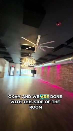 Roth Event Venue Area One Complete | Commercial Acoustic Transformation