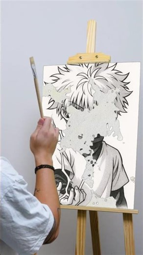 killua zoldyck tattoo anime drawing 🔥#foryou#drawing