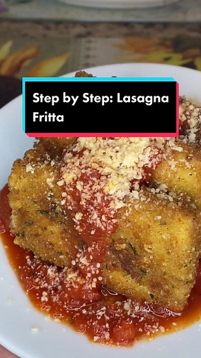 Delicious Italian Menu: Step by Step Lasagna Fritta Recipe