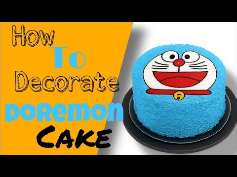 ￼ How to decorate Doraemon cake in live #livestream #cakedecorating