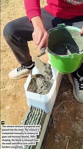 DIY Mini Concrete Block Maker – Simple Manual Cement Brick Mold