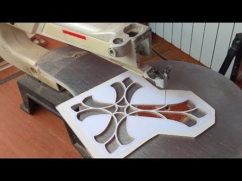 Cross cutting (scroll saw project)