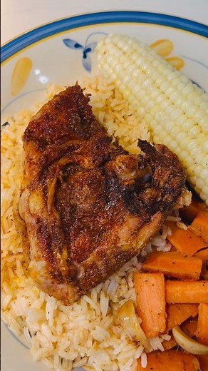 Easy dry rub baked chicken #recipe #food #familydinner #chicken