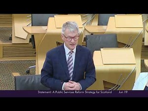 Ministerial Statement: A Public Services Reform Strategy for Scotland - 19 June 2025
