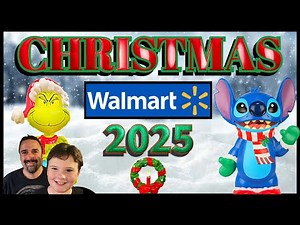 Walmart Christmas 2025 New Decor Shopping Walkthrough! Holiday Decoration Shop With Me!
