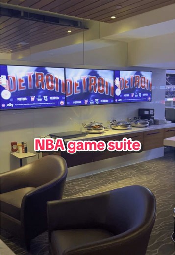 Celebrating a Birthday at the NBA Game Suite