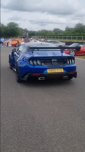 The Spectacular Ford Mustang GTD. How Wide......