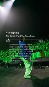 Did you know We wrote this song around Paddy’s Day about a couple in Australia. She was homesick, so he tried to bring Dublin to her, to paint the town green. | The Script