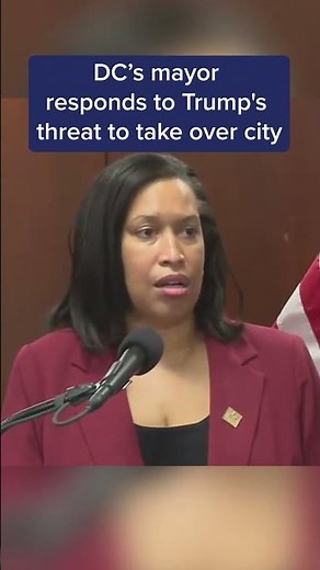 How the DC mayor responded to Trump's threat to take over the city | NBC4 Washington