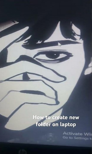 How To Create New Folder On Laptop #shortcutkeys #windows #youtubeshorts