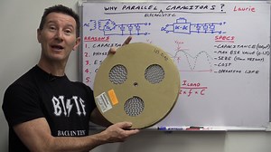 EEVblog #742 – Why Electrolytic Capacitors Are Connected In Parallel - EEVblog