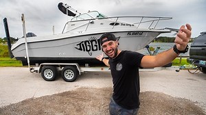 I restore an old boat over 10 months and turn it into the most epic survival boat! | Jiggin' With Jordan