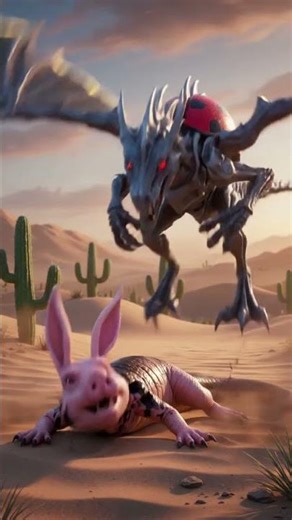 Ladybug Caraxes Meta Ridley Hybrid vs Pig Rabbit Snake Hybrid. Win🥇