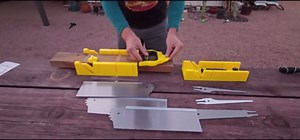 Miter Box and Saw Bundle – 2.68" Light-Duty & 4.13" Extra-Wide Heavy-Duty Mitre Boxes with 6 Interchangeable Saws, for Precise Miter & Bevel Cuts on Wood, PVC & Soft Metal