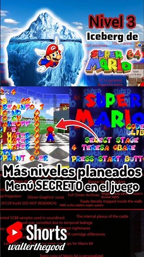 Debug Menu | Mario 64 Iceberg