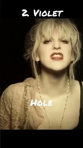 Hole Top 5 Hit Songs #alternativerock #grunge #punkrock #noiserock #courtneylove #americanband