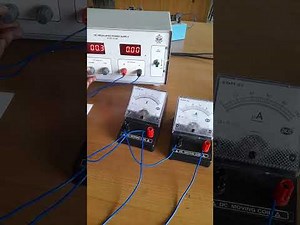 I-V characteristics of PN junction diode experiment