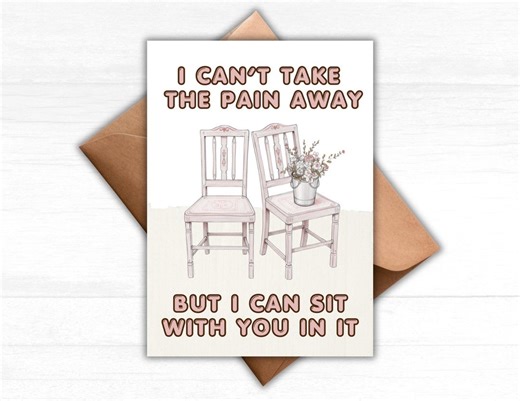 Sympathy Card Printable, Thinking of You Card, Grief Support Card, Encouragement Card for Friend, Tough Time Comfort Card (digital Download) - Etsy