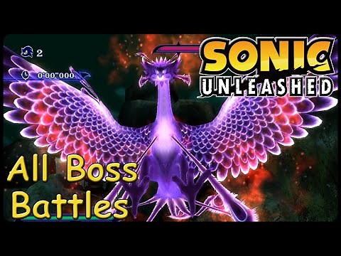Sonic Unleashed All Bosses (S Rank)