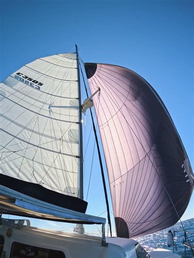 Beautiful Day Winging It Sailing Up The Queensland Coast