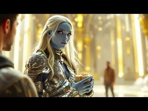 He Gave the Alien Woman a Simple Gift — But Her Reaction Was Astonishing