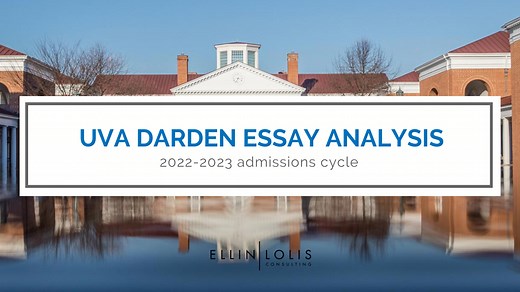 2025-2026 Darden MBA Essay Tips and Example Essays - Ellin Lolis Consulting