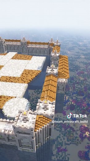 Ocean Castle Minecraft Tutorial: Timelapse Build Guide