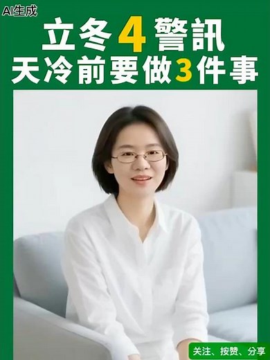 节气立冬到了～妳知道身体的会出现什么状况吗？迎接即将到来的冬季气侯⚠️出现手脚冰冷或皮肤乾痒，代表该补肾#立冬養生 #冬天保暖指南 #手腳冰冷救星 #中醫養生日常 #冬季進補不怕胖