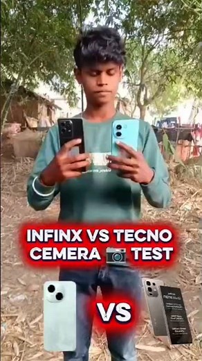Infinix Vs Tecno Cemera Test #trending #smartphone #infinixnote10priceinindia #viral #ytshorts