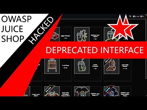 ★ ★ Deprecated Interface (Security Misconfiguration)