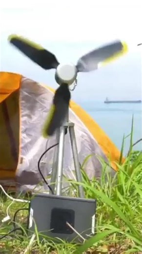 Ανεμογεννήτρια για εξωτερική χρήση σε κάμπινγκ και εξερεύνηση