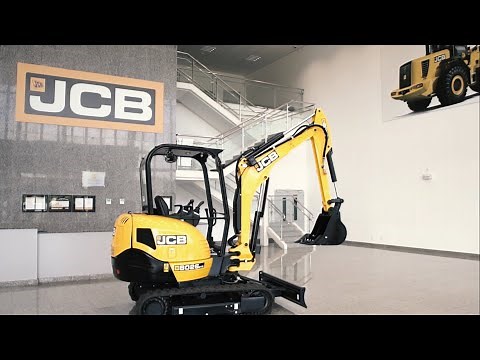 Conheça a Mini Escavadeira JCB 8026 CTS