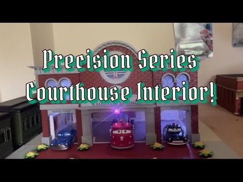 Disney Cars Precision Series Courthouse Interior!