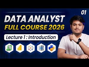 Data Analytics FULL Course 2026 with GenAI | Part 01 | Introduction | Data Analyst Full Course 2026