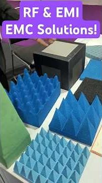 Revolutionizing RF & EMI EMC Solutions, Applications of Anechoic Chambers, RF Absorbers #planmystudy