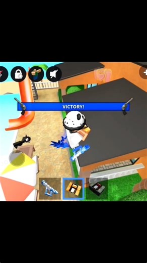 sheriff wins! ib:‪@YourBoyTheon_ytt‬#roblox #mm2 #mmv #murdermystery2 #trickshots #fy #dontflop
