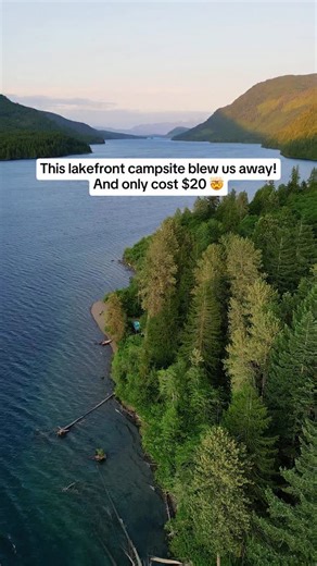 Comment “GUIDE” for our Complete Vancouver Island Guide with more incredible island spots, over 320 things to do and 10 itineraries! 🗺️ $20 a night for a lakeside campsite like this?! 🏕️🤯 📍Snow Creek Recreation Site on Sproat Lake is one of the best budget-friendly camping spots we’ve found on Vancouver Island. Here’s what you need to know 👇 • Lakefront views and beach access • 30 campsites - most are first come, first served and a few are reservable • Only $20 per night (cash only!) • Open