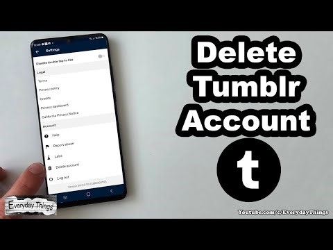 How to Delete Tumblr Account