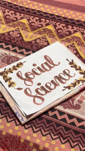 Social Science Project File🌺Front page design #ytshorts #frontpage shortvideo #viralshorts2026