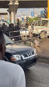 WATCH: Police Takeover Ikeja Under Bridge, Starting Point For June 12 Protest Against Hunger #june12 #wearehungry | Sahara Reporters