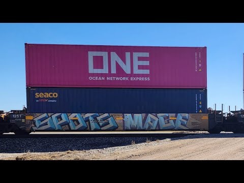 Union Pacific stack train